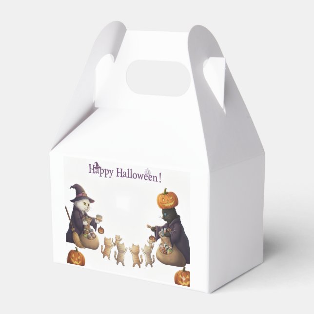 Paper&pukku happy halloween! favour box (Front Side)