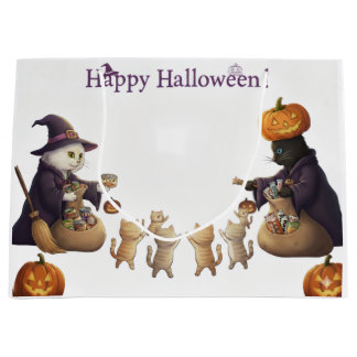 Paper&pukku happy halloween! large gift bag