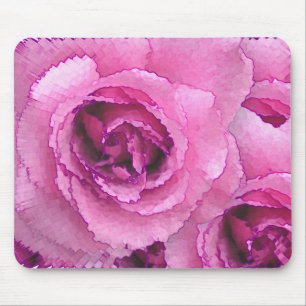 Paper Roses Mouse Pad