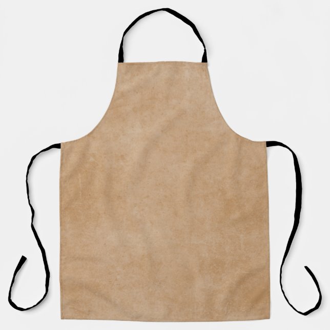 Paper scrapbook texture decorative apron (Front)
