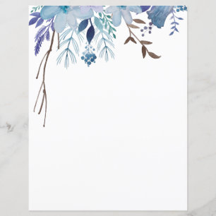 Paper Sheets - Summer Blues