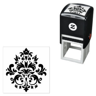 Paper Source Baroque Vintage Damask Flourish Self-inking Stamp