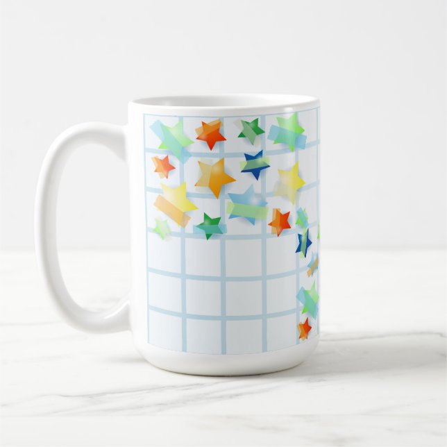 Paper stars, mug (Left)