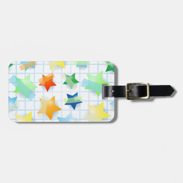 Paper stars, tag (Front Horizontal)