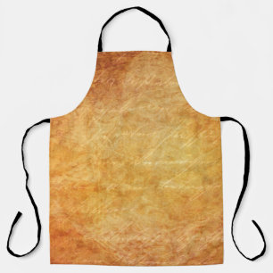 Paper stationery writing apron