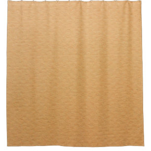 Paper texture invoiced gold shower curtain