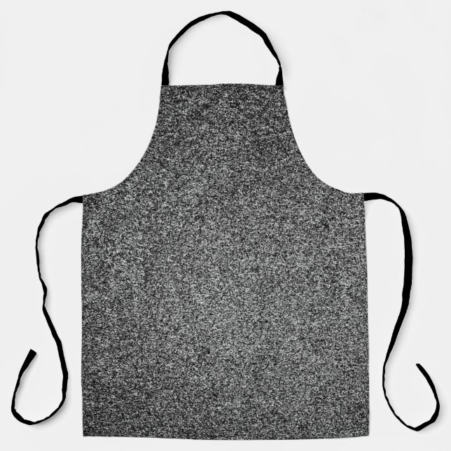 Paper texture invoiced grey colour apron (Front)