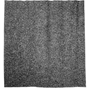 Paper texture invoiced grey colour shower curtain