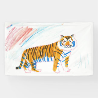 Paper tiger banner