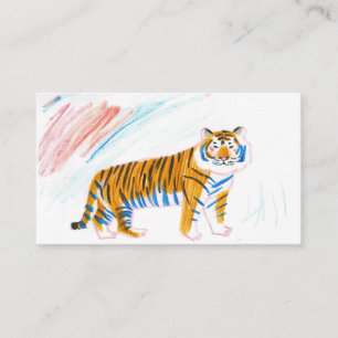 Paper tiger business card
