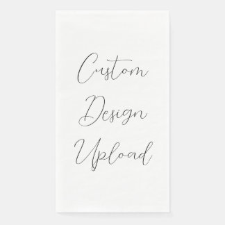 Paper Towel Custom Design Upload Napkin
