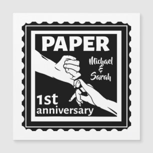 Paper traditional 1st wedding anniversary