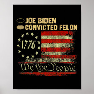 Paper Voting For Trump  Poster