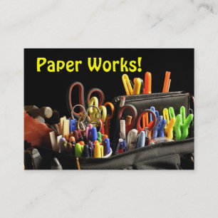 Paper Works! Craft Business Card