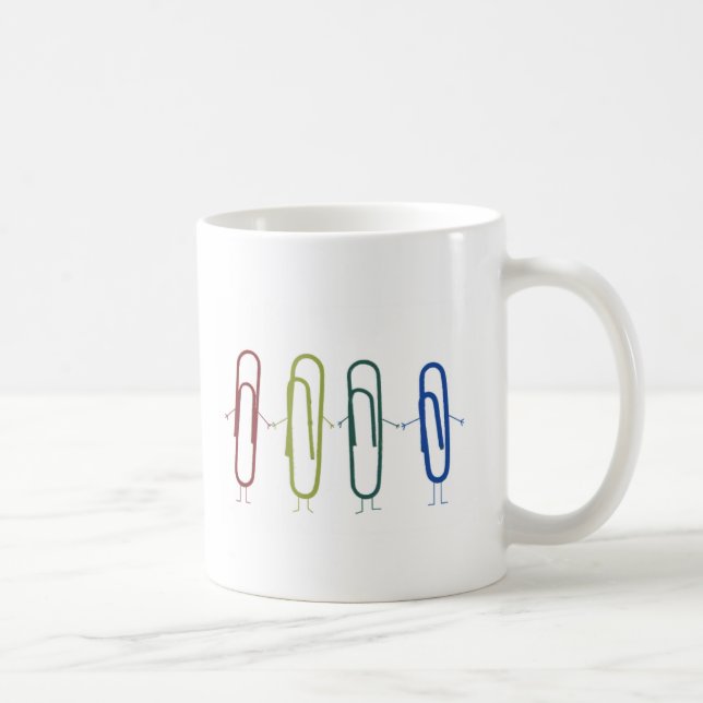 Paperclip friends coffee mug (Right)