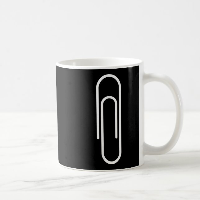 Paperclip, Funny, Jokes, Sarcastic  Coffee Mug (Right)