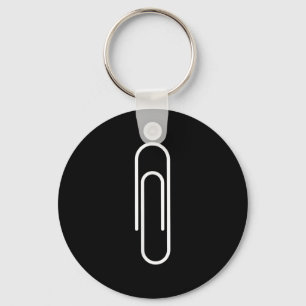 Paperclip, Funny, Jokes, Sarcastic  Key Ring