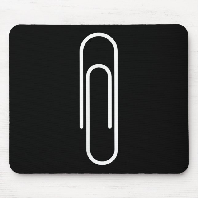 Paperclip, Funny, Jokes, Sarcastic  Mouse Pad (Front)