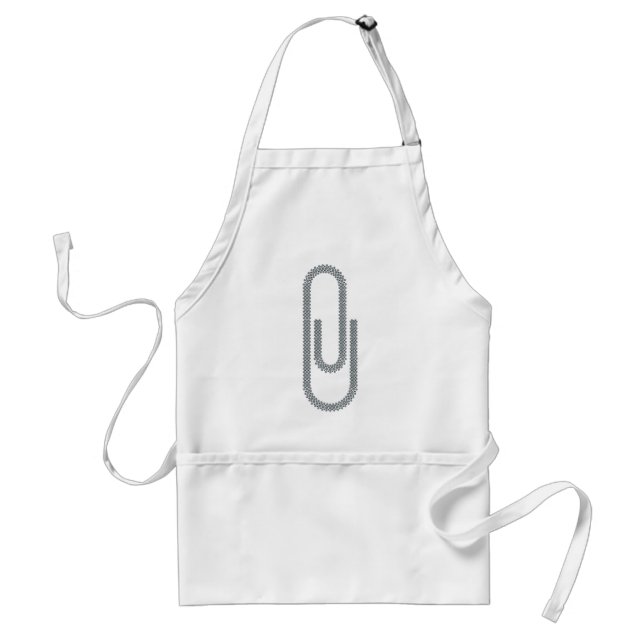 paperclip standard apron (Front)