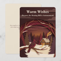 Papercut Holidays | Cherry Cardinal Funny Flat