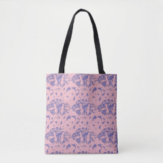 Papercut inspiration tote bag