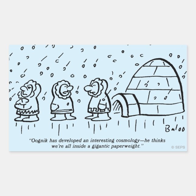 Paperweight Rectangular Sticker (Front)