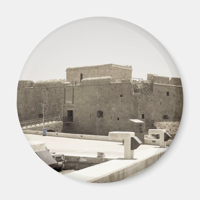 paphos castle magnet (Front)
