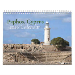 Paphos Cyprus 2026 Calendar