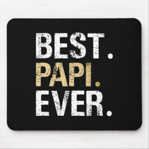 Papi Gift From Granddaughter Grandson Best Papi Mouse Pad