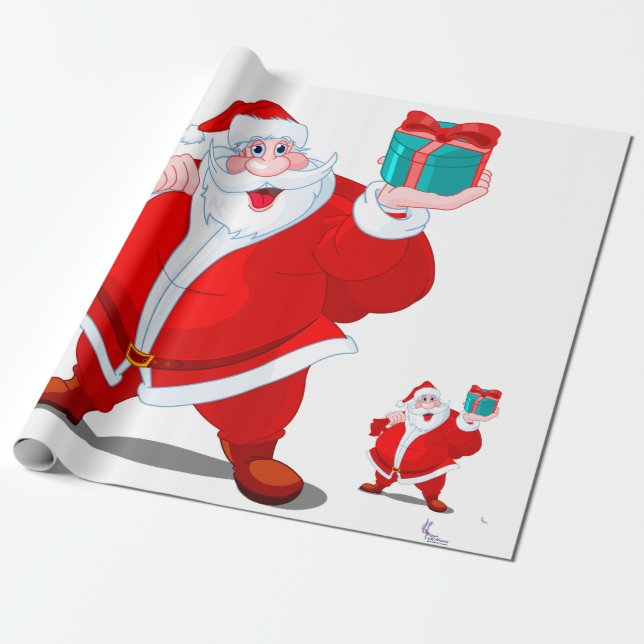 Papier Cadeau Jolies ornements Gants Cadeaux Étoil Wrapping Paper (Unrolled)