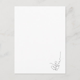 papier, crayon postcard