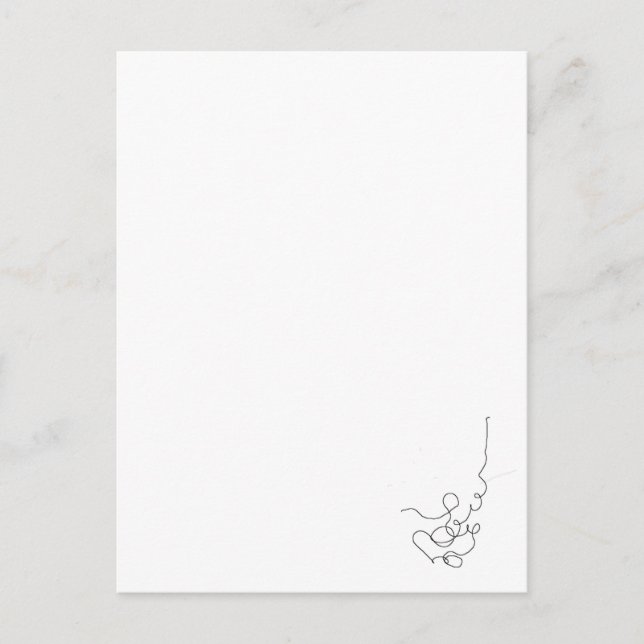 papier, crayon postcard (Front)