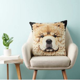 PAPIER MIRAGE Cream Chow Cushion