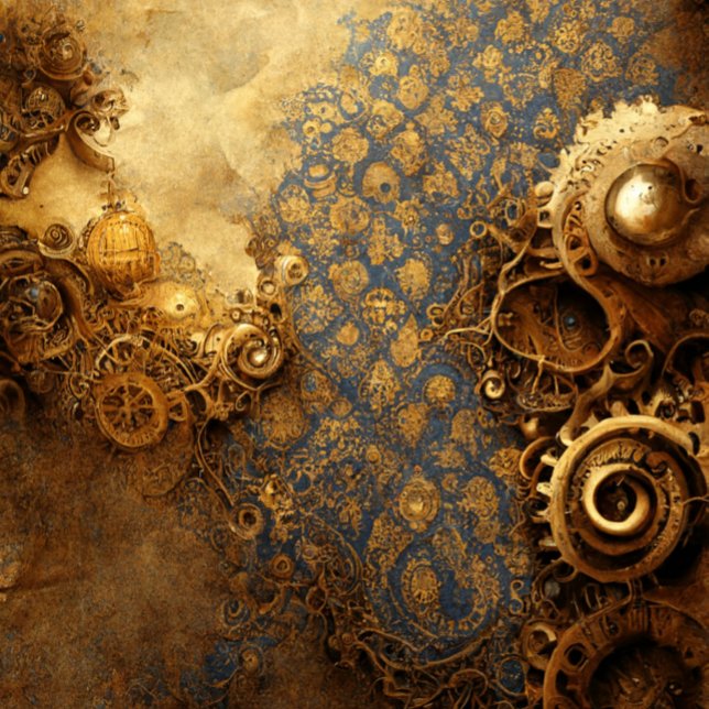 PAPIER MOUSSELINE - Damask Rust - Tissue Paper (Creator Uploaded)