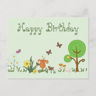 Papierfrühling Postcard
