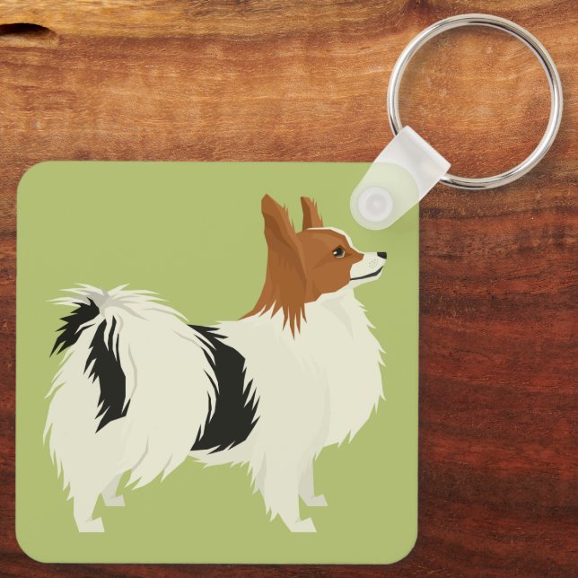 Papillion Key Ring (Back)