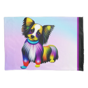 Papillion Pop Art Pastel   Pillowcase