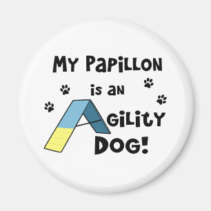 Papillon Agility Dog Magnet