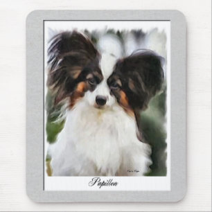 Papillon Art Gifts Mouse Pad