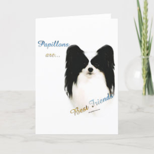 Papillon Best Friend 2 Card