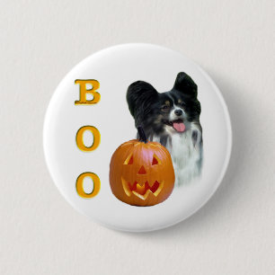 Papillon Boo 6 Cm Round Badge
