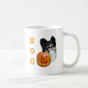 Papillon Boo Coffee Mug