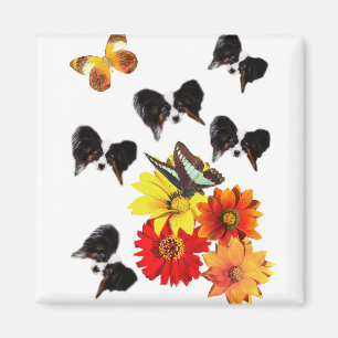 Papillon Butterfly Gifts Magnet