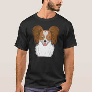 Papillon Cartoon T-Shirt