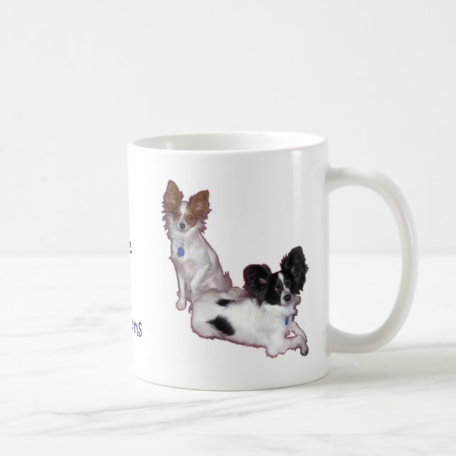 Papillon Coffee Mug (Right)