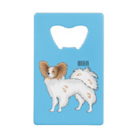 Papillon dog cartoon illustration