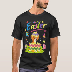 Papillon Dog Lover Funny Easter Egg Papillon Happy T-Shirt