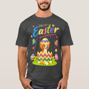 Papillon Dog Lover Funny Easter Egg Papillon Happy T-Shirt