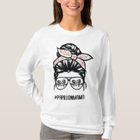 papillon dog mum messy bun hair glasses papillon m