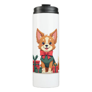 Papillon Festive Bow Thermal Tumbler